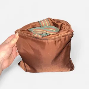 Totes Brown Nylon Weekender Bag, Duffle Bag for Travel, Collapsible tote bag thumbnail 6