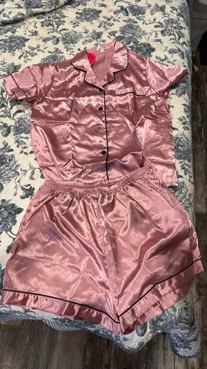 NWT PAJAMAS TOP/SHORTS Pink Size XL thumbnail 1