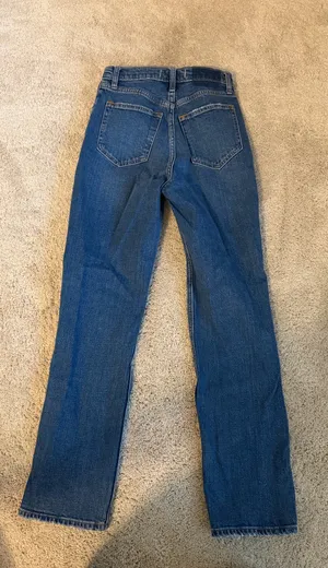 Abercrombie Ankle Straight Ultra High-Rise thumbnail 2
