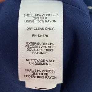 Vineyard Vines Silk Floral Shift Dress Women L Navy Coastal Preppy‎ Romantic thumbnail 9