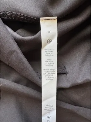 Lululemon Wunder Train High Rise 25” Black Size 10 NWT thumbnail 6