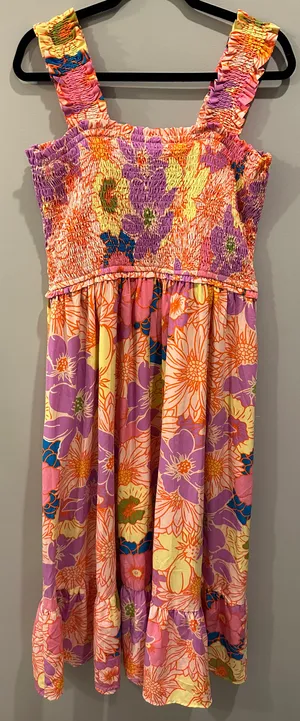 Entro Floral Maxi Dress thumbnail 3