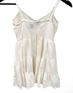 Princess Polly DLANEY MINI DRESS WHITE thumbnail 4