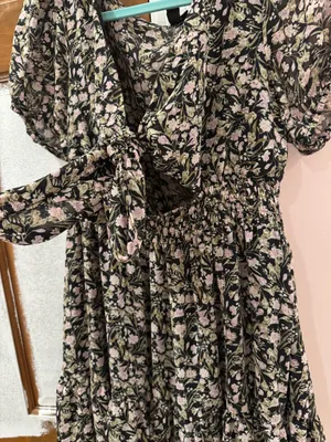 Windsor Floral Black Dress thumbnail 2