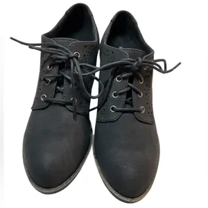 ROCKET DOG Selina Lane Black Faux Leather Lace Up Booties Shoes - Size 6 thumbnail 3