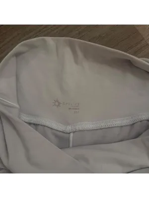 White butter soft Aerie tennis skort with built-in shorts. thumbnail 4