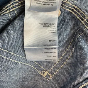 Free People Chloe Baby Barrel Jeans Womens Size Small Distressed Ripped Blue thumbnail 5