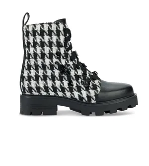 Karl Lagerfeld Women's Makenzie Combat Booties NEW thumbnail 2