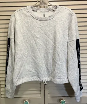 Calvin Klein Performance Sweatshirt Size M Long Sleeve‎ Soft Cord/Toggle Hem thumbnail 1