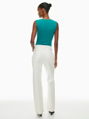 Aritzia Oxidized Teal Original Contour Esteem Square Neck Bodysuit Size XS thumbnail 6