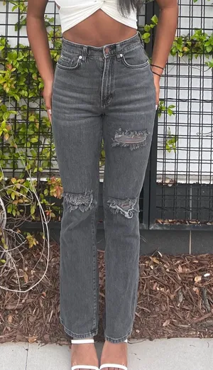 BDG Urban Outfitters Ripped High-Rise Flare Jeans thumbnail 1