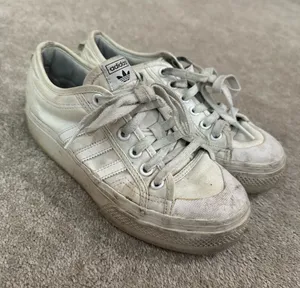 adidas Off-White Platform Lace-Up Sneakers thumbnail 1
