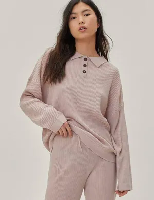 Nasty Gal Top and Pants Sweater Set! NWOT thumbnail 1
