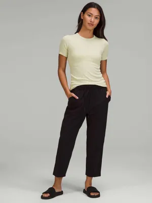 🍋 LULULEMON Hold Tight Short Sleeve Shirt Size 12 thumbnail 7