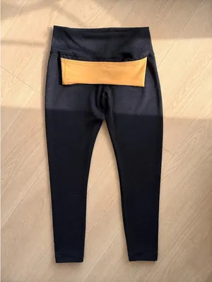 Lululemon Size 4 Navy Blue High Rise Full Length Leggings Yoga Pants thumbnail 3