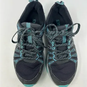 Asics Women's Light Blue‎ Gray Canvas Gel Venture 7 Sneakers Size 6 thumbnail 6