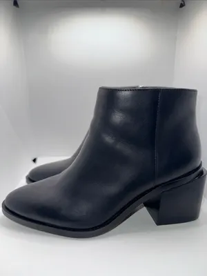 Vince Camuto Kelmi Ankle Boots Black Leather Women’s 8 thumbnail 2
