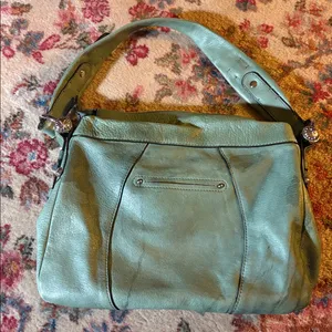 Leather purse Green thumbnail 2
