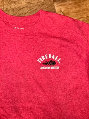 Fireball Large Tee Red thumbnail 3