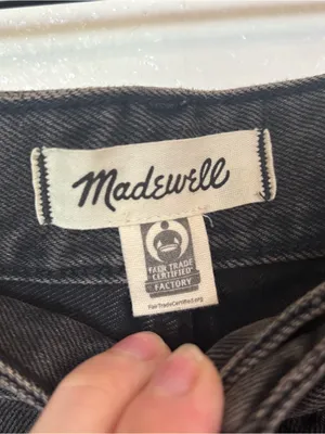MADEWELL The Darted Barrel-Leg Jean thumbnail 5