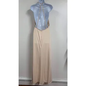 Ieena for Mac Duggal 26580 Strappy Back Halter Strap Dress Size 6 $398 thumbnail 6