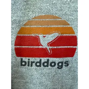 Birddogs Unisex Hoodie Grey Logo Pullover M thumbnail 6