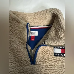 Tommy Hilfiger Jeans 1/4 Zip Fleece Sherpa Women’s Size Medium thumbnail 5