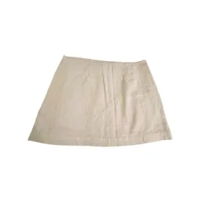 Glassons Skirt Womens 8 Size White Mini Wrap Euro Flax Linen Viscose #EE2-2‎ thumbnail 8