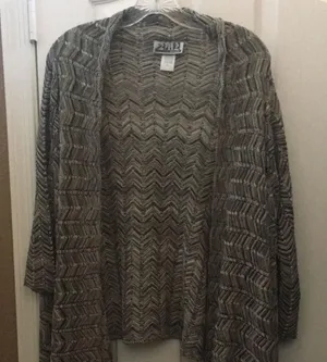 FINAL MARKDOWN Two-one-two New York cardigan sweater xl thumbnail 1