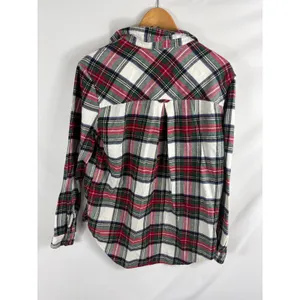 BDG Urban Outfitters Red Flannel Shirt size medium thumbnail 3