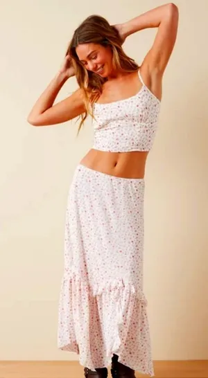 AE American Eagle Floral Maxi Skirt XXL NWT thumbnail 1