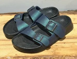 Birkenstock‎ Metallic Green Size 7 A48 thumbnail 1