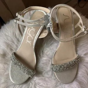Sugar Women's Silver and Gold Courts thumbnail 1