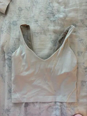 White Lululemon Align Tank thumbnail 2