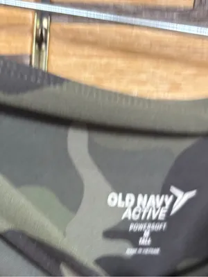 Old navy active green camo Powersoft leggings size medium tall thumbnail 7