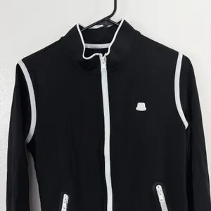 Tilley Jacket Womens Medium Black Tilley Loves Golf Full Zip Mock Neck Active thumbnail 2