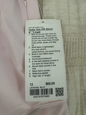 Lululemon Hotty Hot HR Shorts 4" thumbnail 2
