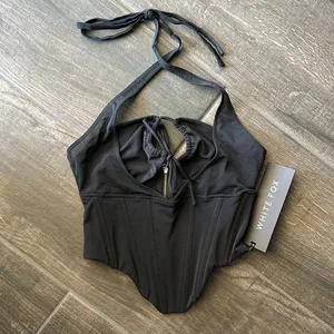 White Fox Boutique Love to Love Mesh Bustier thumbnail 4
