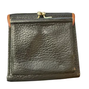 Dooney & Bourke Vintage Black All Weather Leather Wallet thumbnail 2
