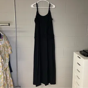 Toad & Co Long Island Maxi Dress in Black Women’s Size XL Organic Cotton Dress thumbnail 7