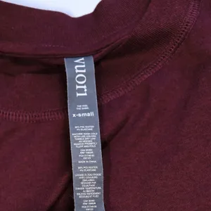 Vuori Energy Tank Top Women XS Dreamknit Racerback Activewear Yoga VW123 Maroon thumbnail 3