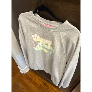 Stoney Clover Size small Pastel‎ Stoney Clover Love Grey Sweatshirt CUTE thumbnail 2