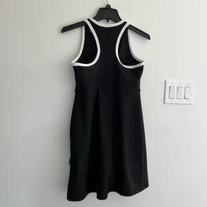 SAGE Collective Women’s Black Active Tennis Dress w/ Shorts Racerback SMALL EUC thumbnail 8