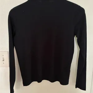 Lauren Ralph Lauren Navy Blue long sleeve knit shirt M thumbnail 2