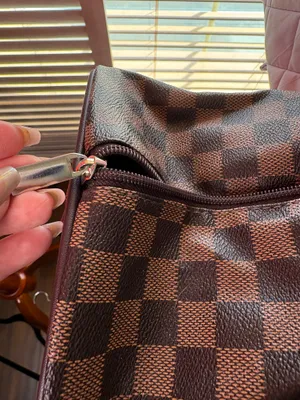 Benoss Milan Brown Checkered Weekender Duffel Travel Bag thumbnail 7