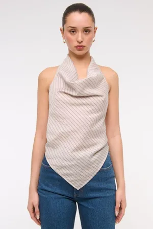 Abercrombie Cowl Neck Top thumbnail 2