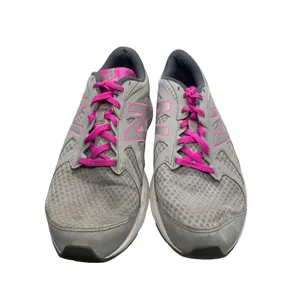 New Balance Womens 490 V4 Grey & Pink Running Shoes Size 9 US Sneakers thumbnail 2