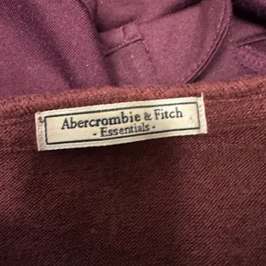 1961 | Abercrombie & Fitch Scoop Neck Long‎ Sleeve Top Burgundy Womens XS thumbnail 5