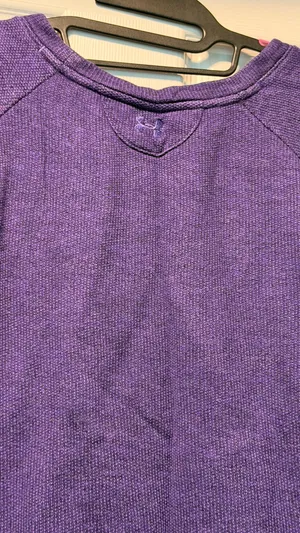 Under Armour Purple Crewneck Sweatshirt Small thumbnail 4