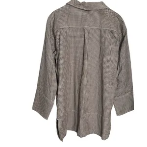 Free People Arlo Gingham Check 2 Piece Mini Dress Long Sleeve Shirt Co-Ord Set S thumbnail 9